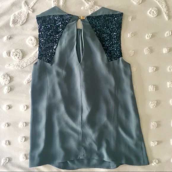 Maje Silk Top Size 1 - Picture 3 of 16